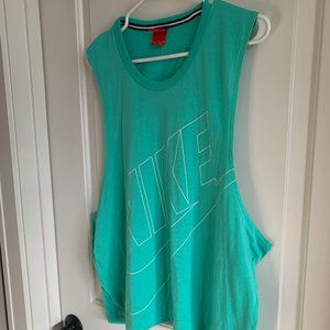 Nike Women's Muscle Tee Green
